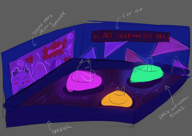 Bumper Car room